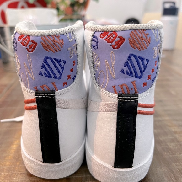 Nike Blazer Mid 77 White Magic Ember. Youth - Picture 5 of 10